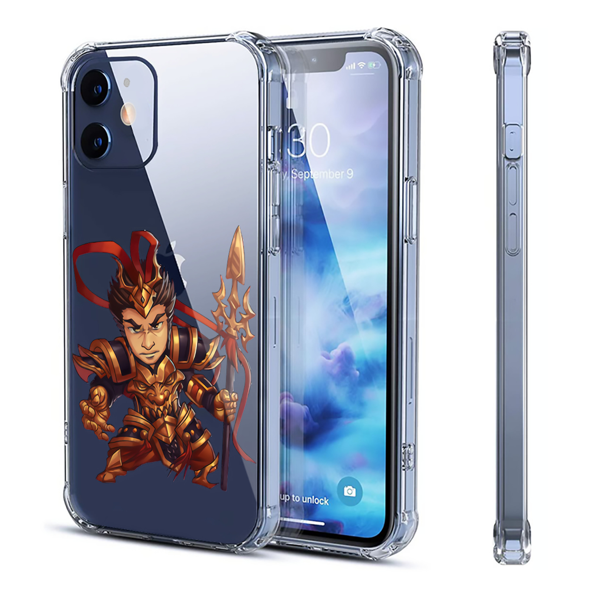 （画像用） リーグ・オブ・レジェンド League of Legends LOL 【iPhone 12シリーズ対応】透明スマホケース（クリアソフトケース）